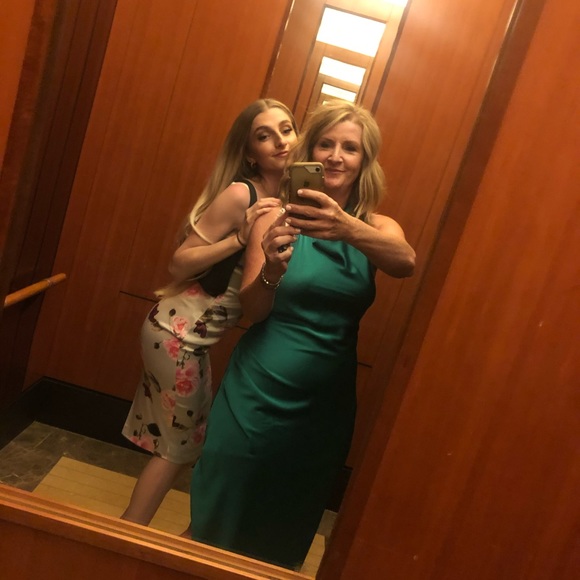 Vici Asymmetrical MIDI Dress - Picture 3 of 3